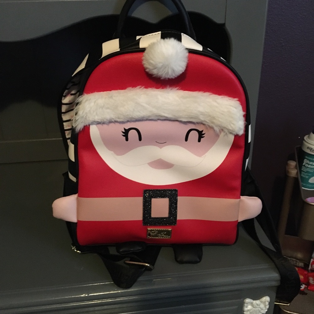 Mini Santa backpack!🎅🏼🎒